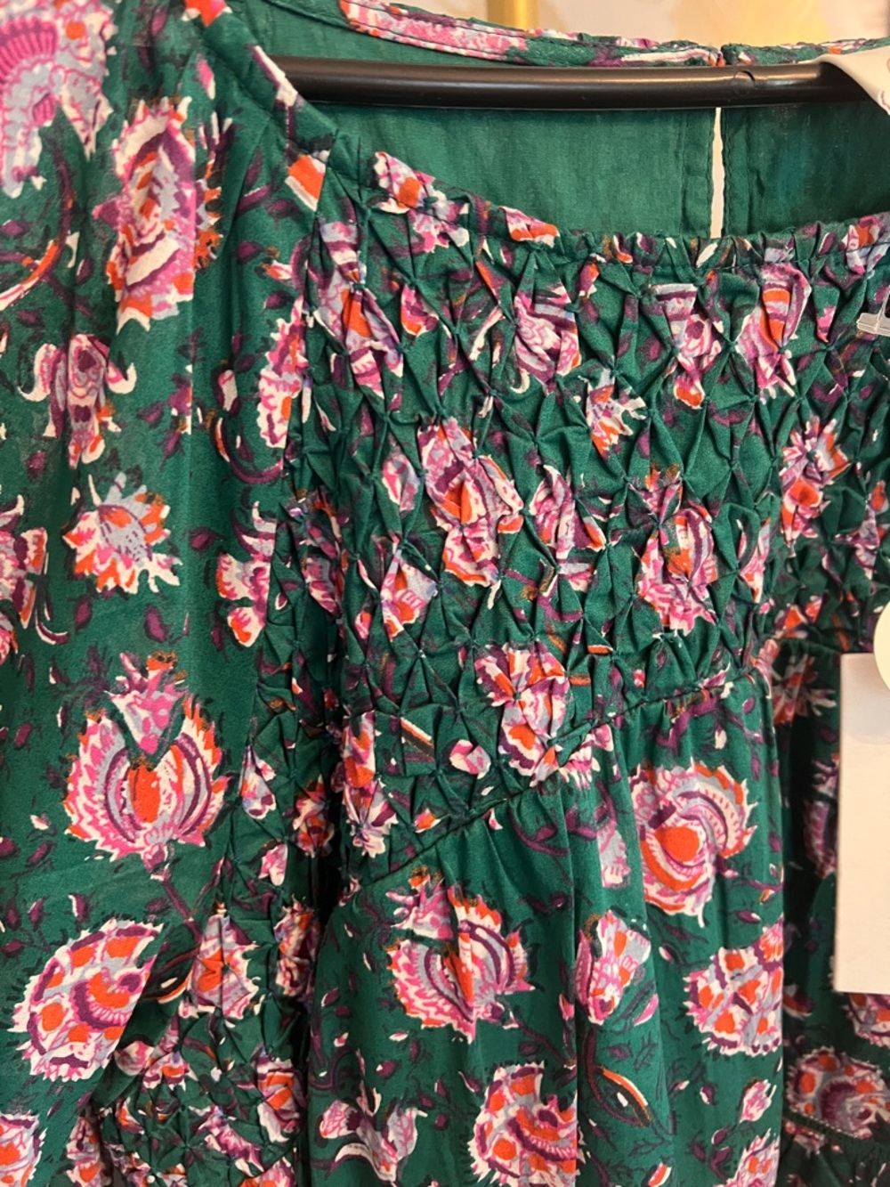 Cleobella Green Mini Dress NWT size XL - Picture 5 of 12